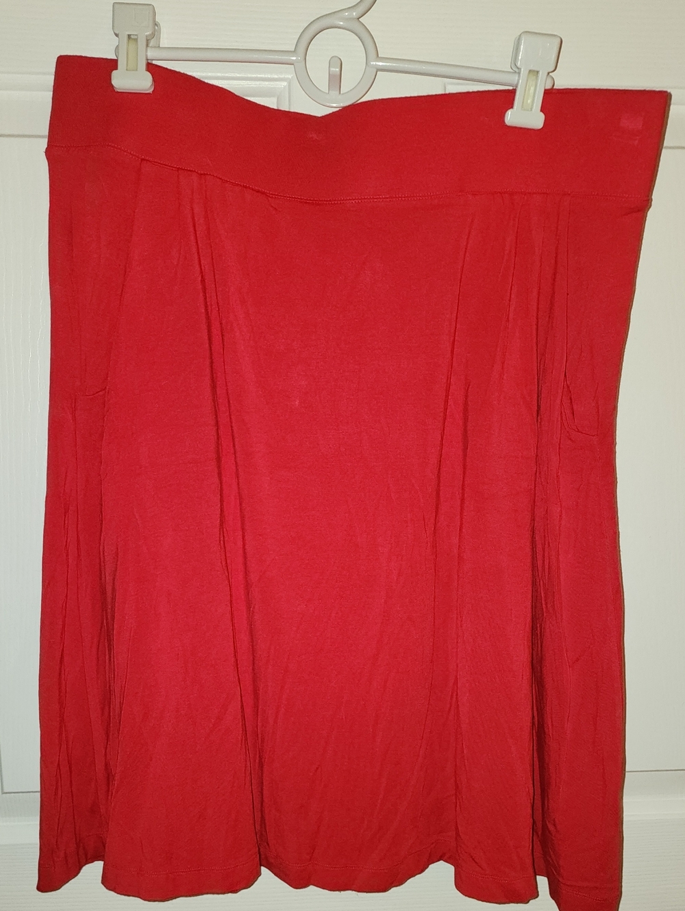 J. Crew Vibrant Red A-Line Mini Skirt